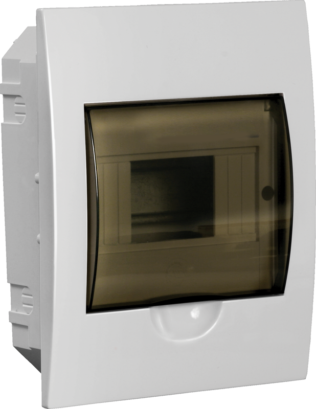 EBI-X00-RU Flush plastic empty enclosure SCHRV-P-6 modules IP41 LIGHT