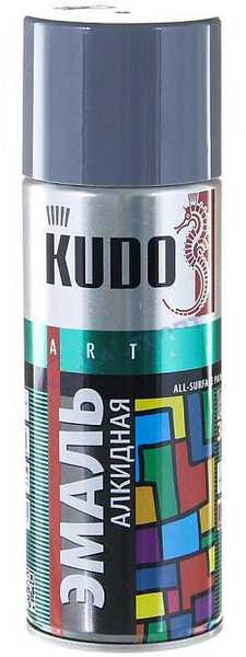 PAI-KUDO-RU Шүршдэг будаг Алкид RAL7012 хар-саарал гялгар /520мл/ KU-1016