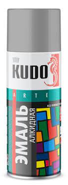 PAI-KUDO-RU Шүршдэг будаг Алкид RAL7040 цайвар-саарал гялгар /520мл/ KU-1018