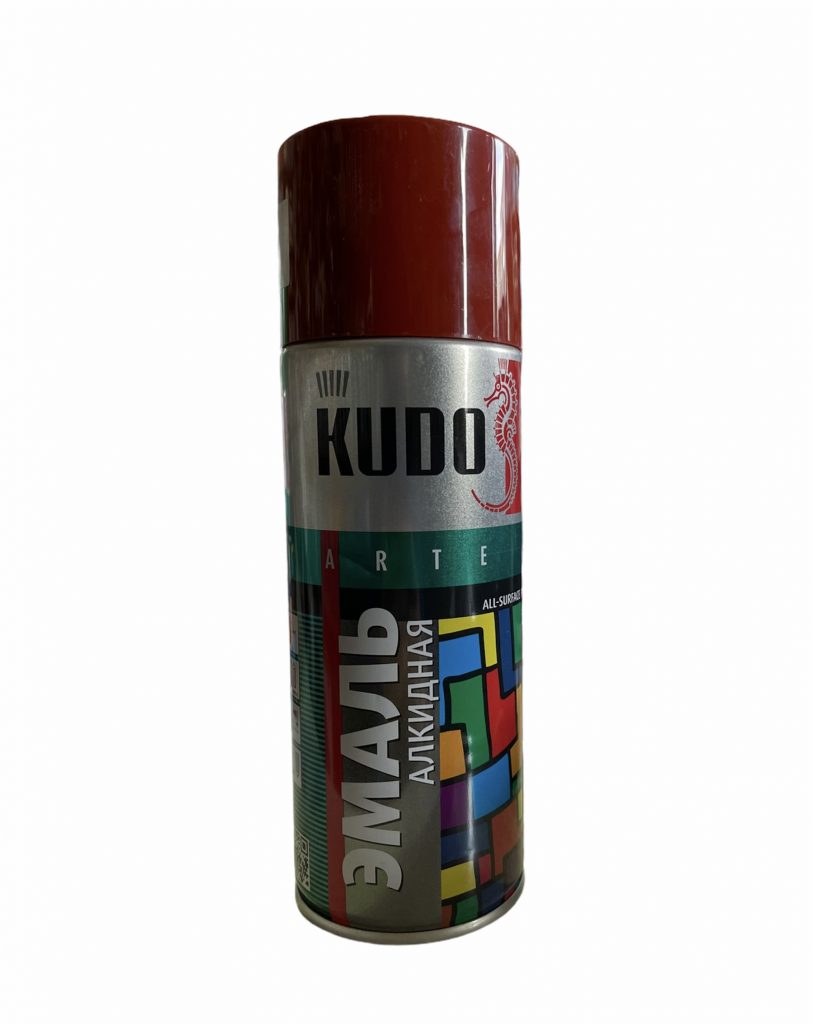 PAI-KUDO-RU Шүршдэг будаг Алкид RAL8012 улаан-хүрэн гялгар /520мл/ KU-1024