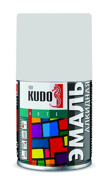 PAI-KUDO-RU Шүршдэг будаг Алкид RAL9003 цагаан гялгар /140мл/ KU-1001.2