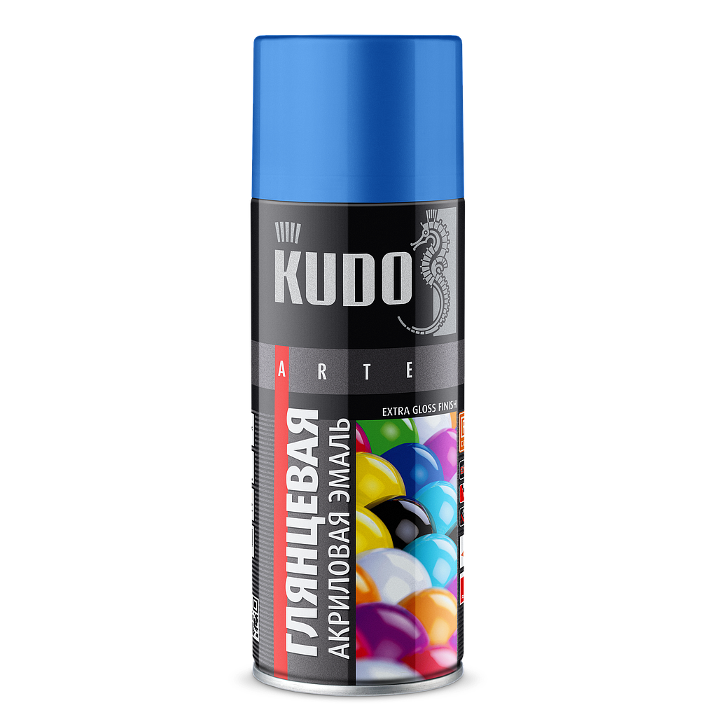 PAI-KUDO-RU Шүршдэг будаг Акрил RAL5012 цэнхэр гялгар /520мл/ KU-A5012