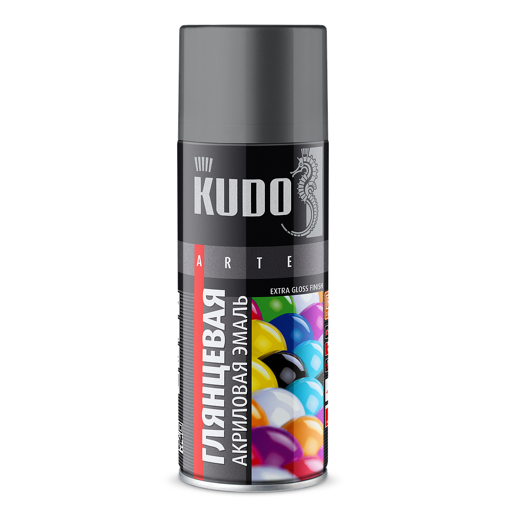 PAI-X00-RU Enamel universal acrylic RAL 7012 dark gray high gloss /520ml/ KU-A7012