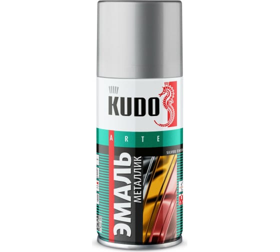 PAI-X00-RU Enamel metallic universal silver 210ml KU-1026.1