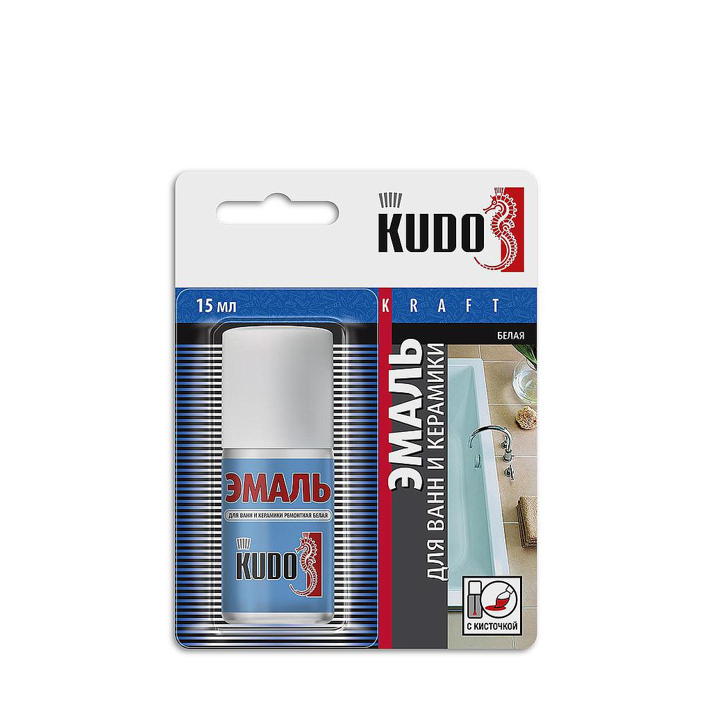 PAI-X00-RU Bath and ceramic repair enamel with brush, white 15 ml KU-7K1301