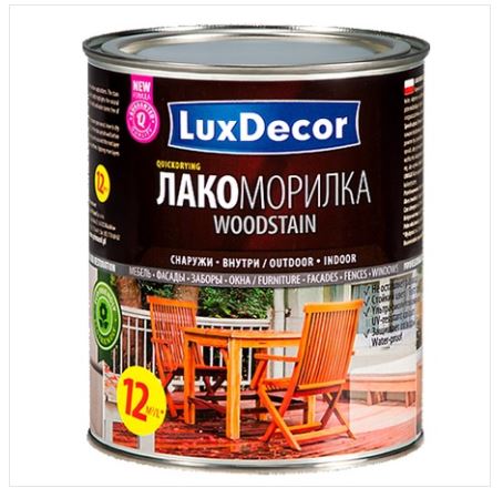 LuxDecor - Lacomorilka 白色（白色）清漆 0.75 公升