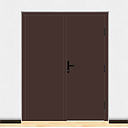FD-AFD68 Галын хаалга Хос нарийн хавтастай (H1800-2100 W1100-1400)
