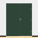 FD-AFD68 Галын хаалга Хос өргөн хавтастай (H1800-2100 W1400-1700)
