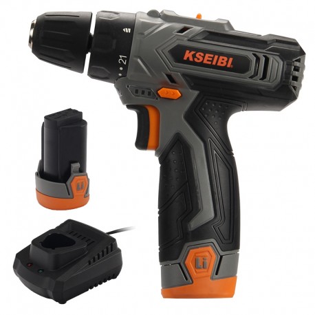 DRL-X00-CN Cordless drill driver 12V 10mm (2BATTERIES+CHARGER)