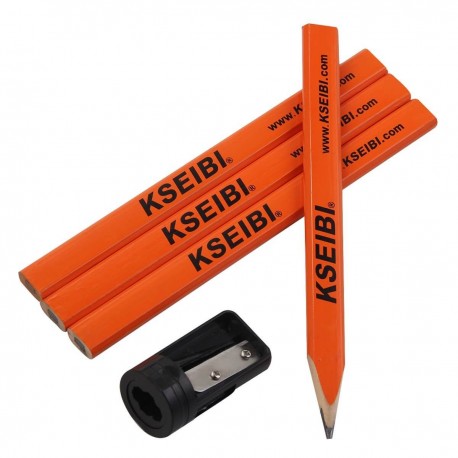 PWK-X00-CN Carpenter's Pencil Set 5-Pc