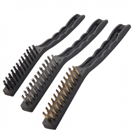 ZUL-BTT-CN Plastic Hand Brush Set 3-Pc 220mm