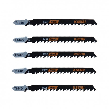 BLD-X00-CN Jigsaw Blades T-Shank, 100mm*1,2mm/5-Pc