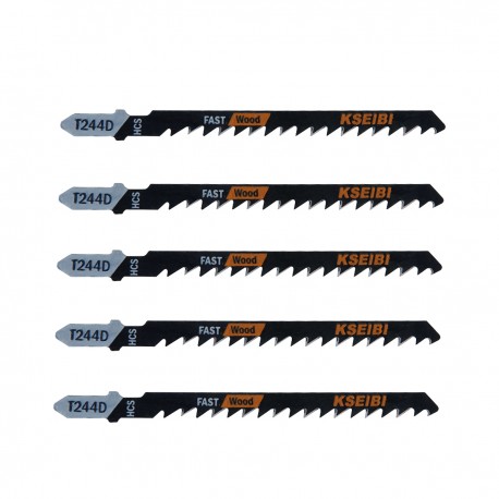 BLD-X00-CN Jigsaw Blades T-Shank, 100mm*3mm/5-Pc