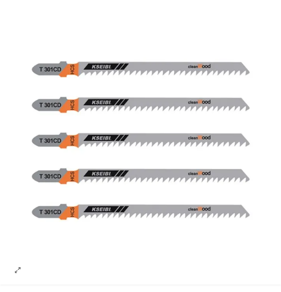 BLD-X00-CN Полотна для лобзика с Т-образным хвостовиком 117 мм*3 мм/5 шт.