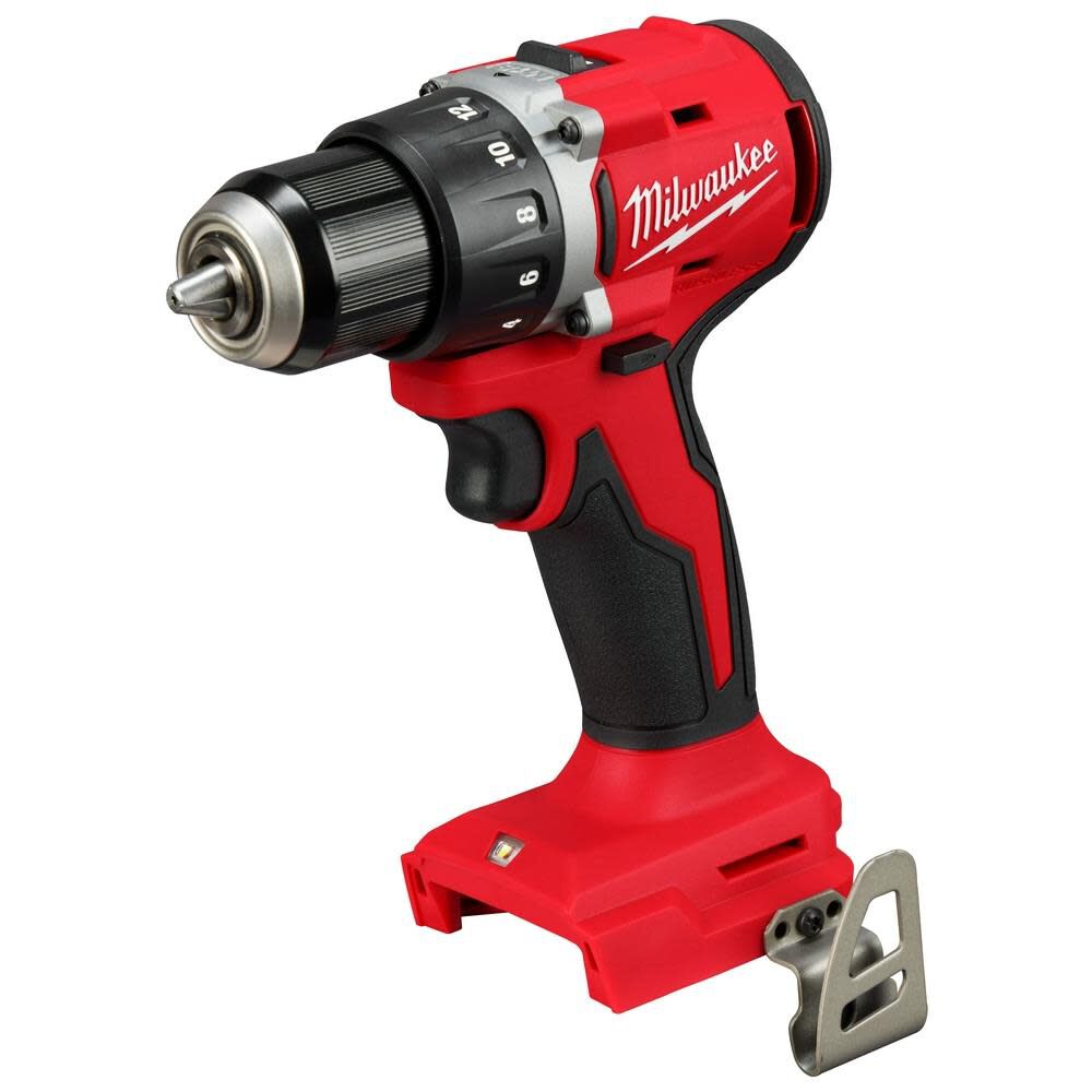 DRL-X00-US MILWAUKEE  M18 Compact Brushless Drill/Driver 13mm 1700rpm (Bare tool)