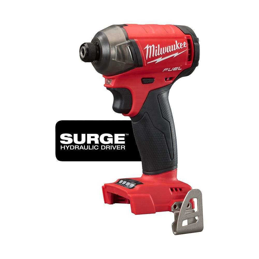 DRL-MILWAUKEE-USA M18 FUEL™ SURGE™ 6mm Hex Hydraulic Driver 6mm, 50Nm, 3000rpm (Bare tool)