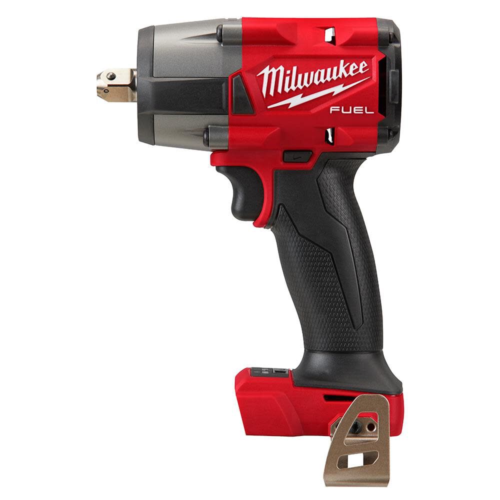 DRL-MILWAUKEE-USA M18 FUEL™ 13mm Mid-Torque Impact Wrench Pin Detent 880Nm, 2575rpm (Bare tool)