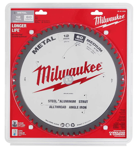 BLD-MILWAUKEE-USA Полотно дисковой пилы для резки металла (305 мм, 60 зуб.)