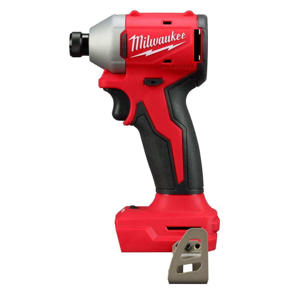 DRL-MILWAUKEE-USA M18™ Compact Brushless Hex 3-Speed Impact Driver 6mm 192Nm 3600rpm (Bare tool)