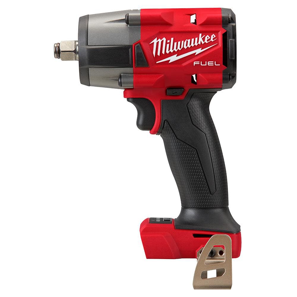 DRL-MILWAUKEE-USA M18 FUEL™ Mid-Torque Impact Wrench w/ Friction Ring 13mm 881Nm 2575rpm (Bare tool)