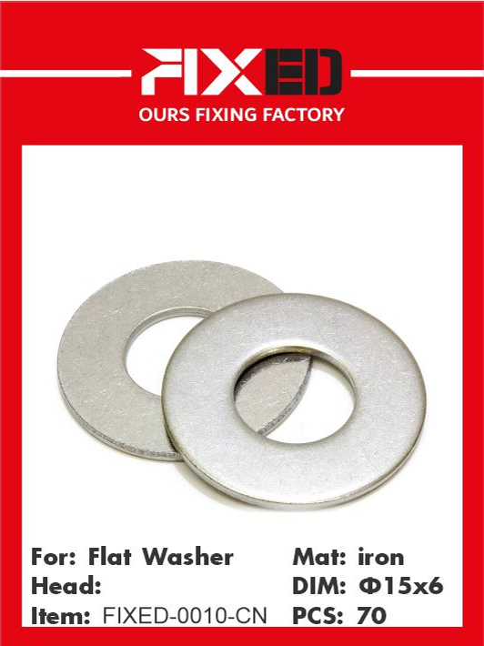 BLT-FIXED-CN Iron washer Ф15xФ6 70 pcs