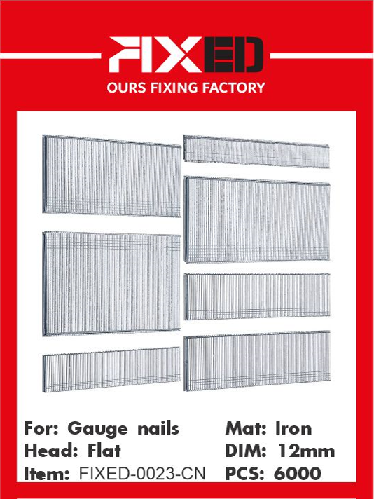 HAD-FIXED-CN Air gun nails F12 78x77 6000pcs