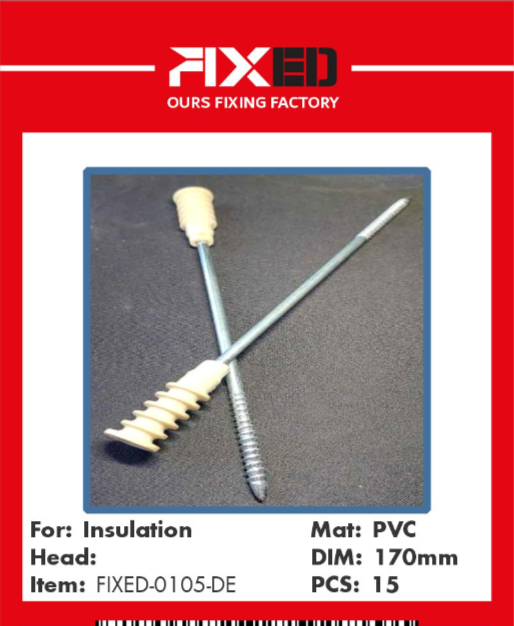 OMF-FIXED-DE Тэлэгчний хадаас 170mm 15ш