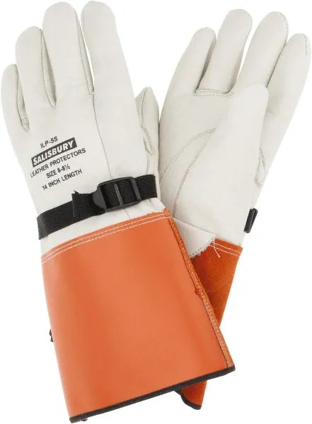 BSH-SALISBURY-US Кожаные защитные перчатки ILP5S-11 Перчатки, устойчивые к электричеству (Размер: 9/L)
