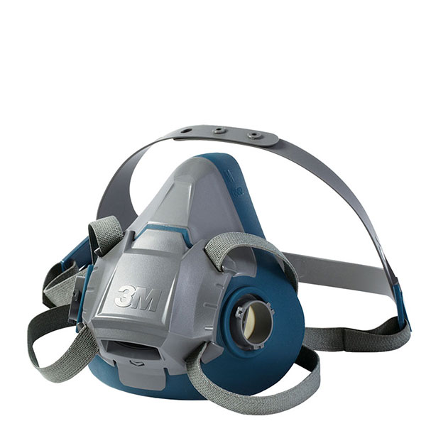 FSD-3M-USA 3M™ Rugged Comfort Quick Latch Half Facepiece Reusable Respirator 6502QL/49490, Medium (Standard: NIOSH)