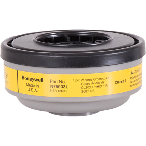 FSD-HONEYWELL-USA 有机蒸气和酸性气体滤毒盒 N75003L（标准：NIOSH）