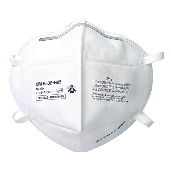 FSD-3M-USA 3M™ 9502+ N95 Particulate Respirator Face Mask FFP1 (Standard: NIOSH-42CFR84)