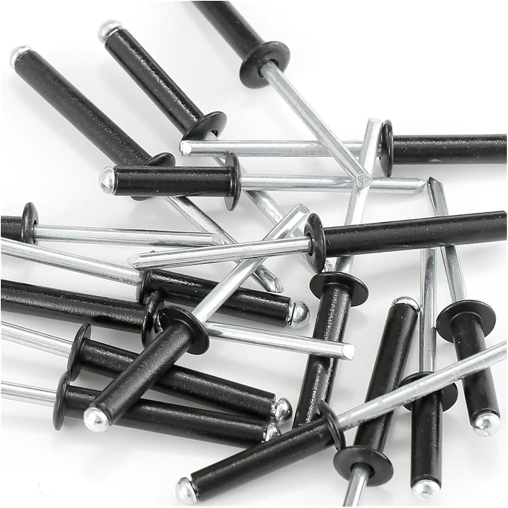 HAD-PARTNER-CN Aluminium rivet black head 5.0х20mm