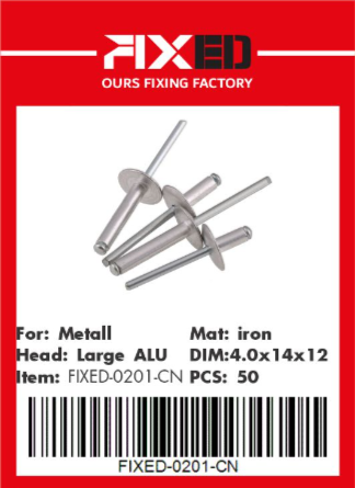 HAD-FIXED-CN Fastener nails 4.0x12mm 50 pcs