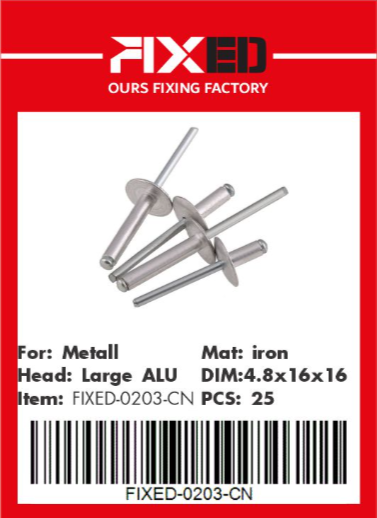 HAD-FIXED-CN Fastener nails 4.8x16mm 25 pcs