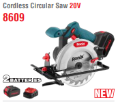 SAW-RONIX-CN Brushless Circular Saw Kit 20V (8609)