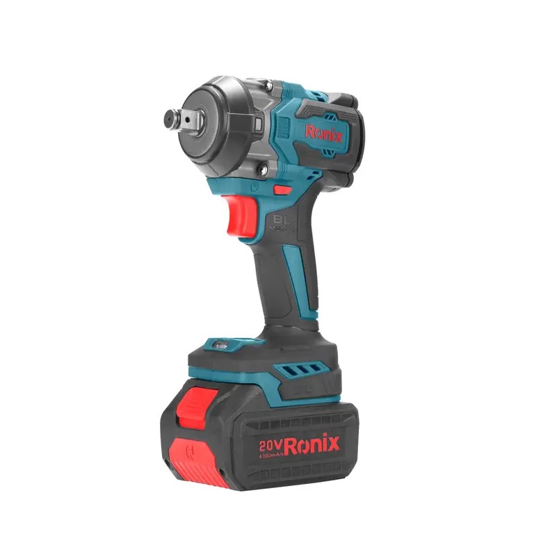 DRL-RONIX-CN Brushless Impact Wrench 1/2&quot; 550Nm, Brushless (2 batteries + charger)