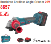 TAS-X00-CN RONIX 20V Brushless Mini Angle Grinder Kit (8657)
