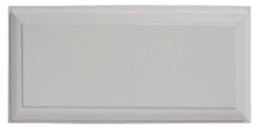 Булангийн элемент/цагаан,№1/ Альта-Декор (127х254мм)