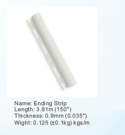 VINYL-RAL9003-CN Төгсгөлийн тууз (150x4000x0.9мм)