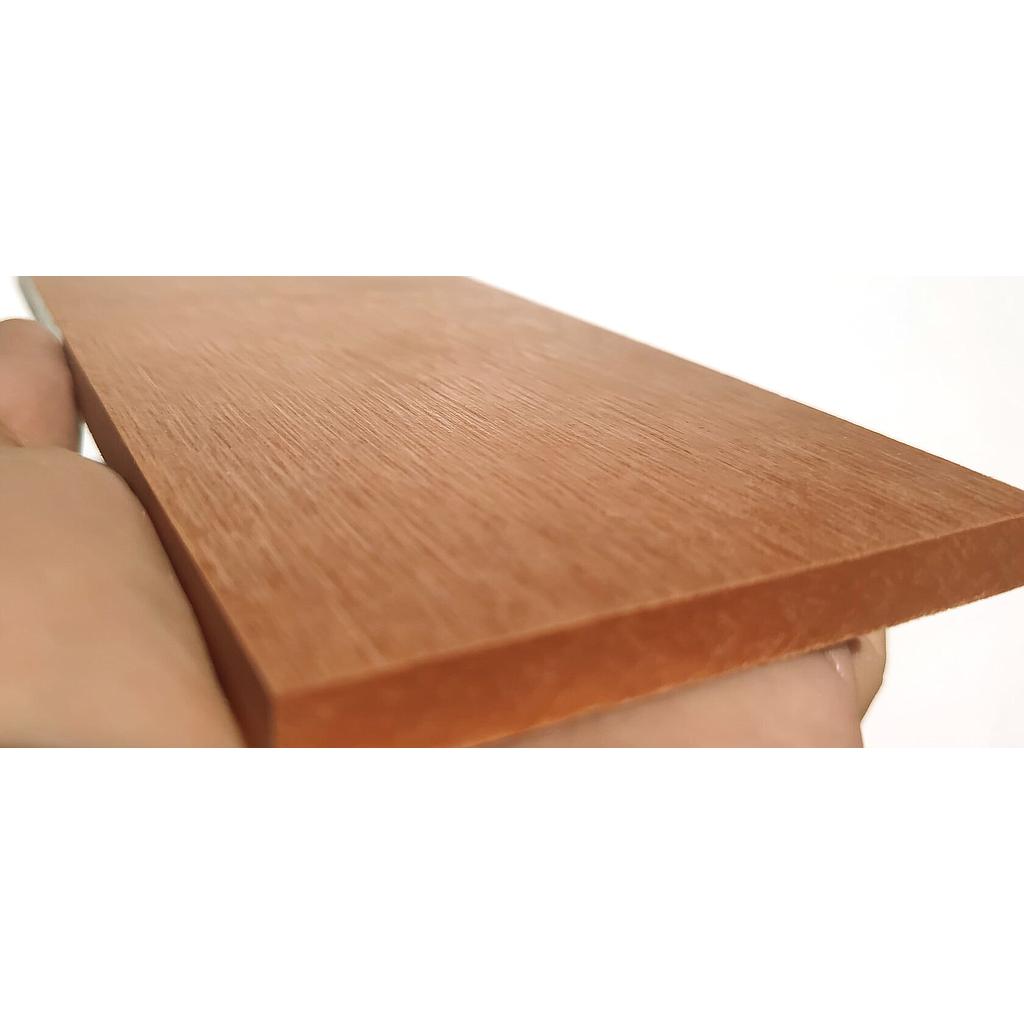 FCB-X00-RU Fiber cement board with stripes Orange /fireproof A1/ (1220x2440x8mm) (Density:1.4≤g/cm3) 2.98m2