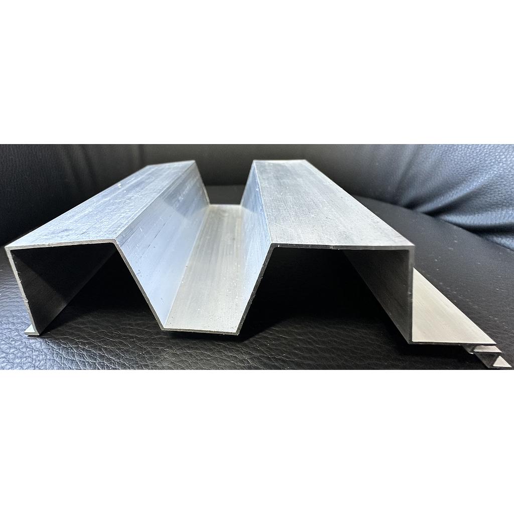 AAF-ALUMINUM-CN Хөнгөн цагаан сайдинг (126х37~40x1мм)1м= 0,126м2
