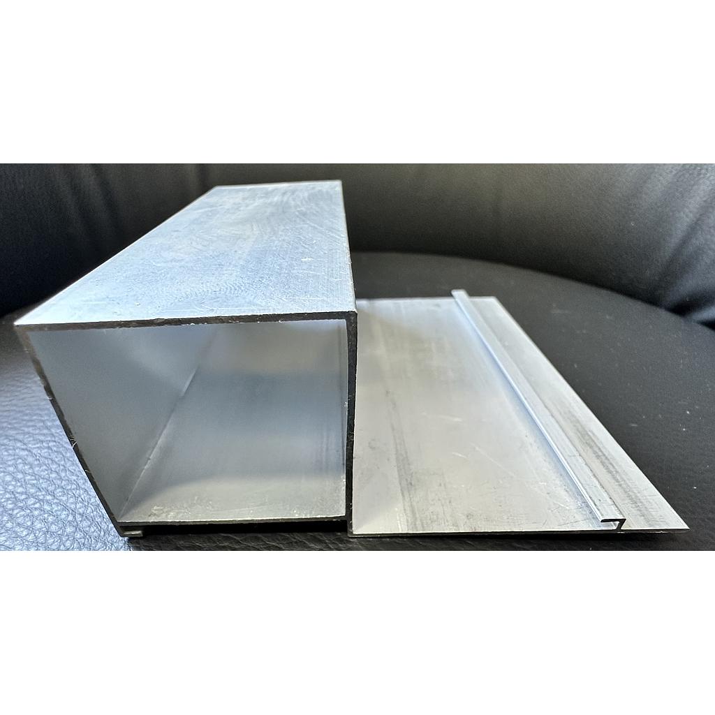 AAF-ALUMINUM-CN Хөнгөн цагаан сайдинг (80х41x1мм)1м= 0,08м2