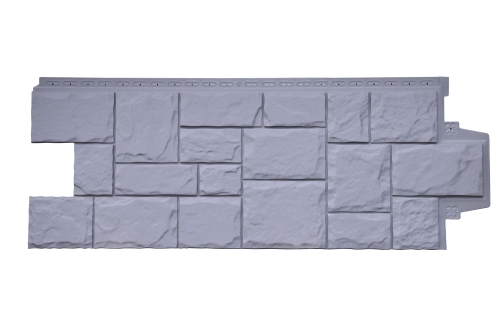 GRF-X00-RU Хуванцар фасад Крупный камень /Молочный, Бежевый, Песочный, Шоколадный, Графит, Серый/ (1102,5*417,4~ 982*383) 0.376м2