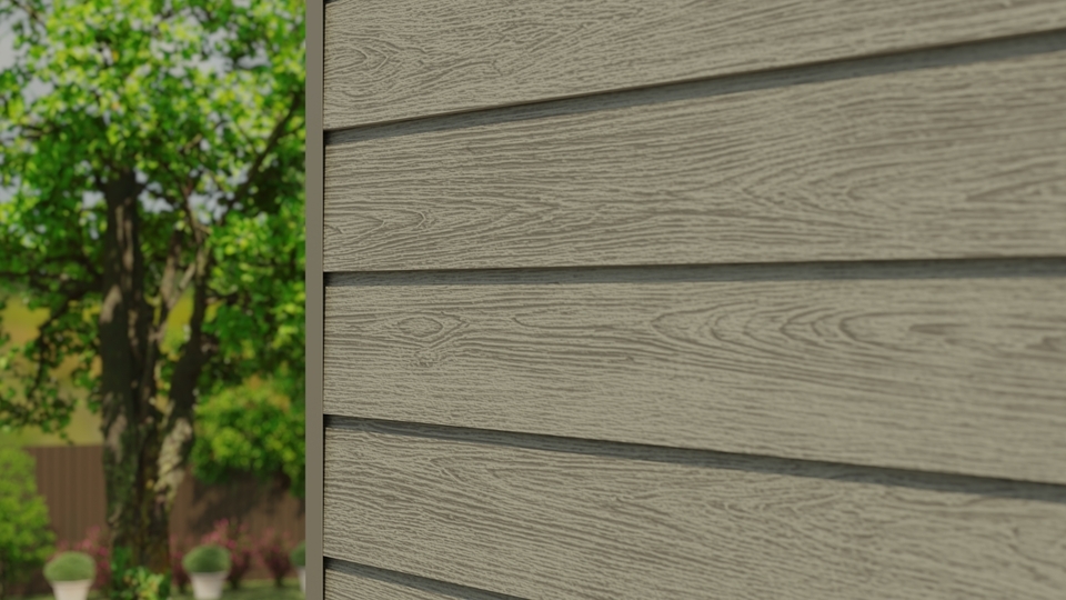 FCS-Sd15-RU Фиберцементэн сайдинг /галд тэсвэртэй A1/ (192x3050x7.5mm) 1ш=0.586м2