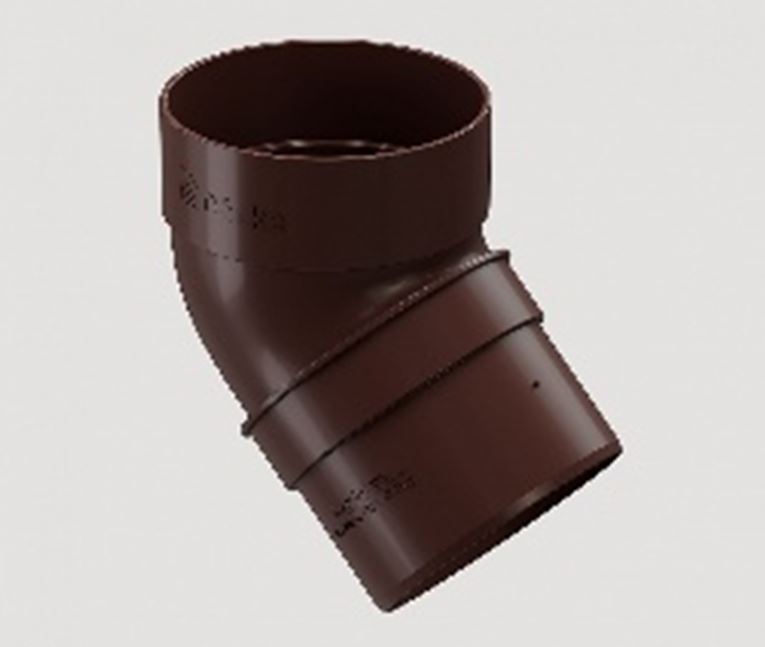 STANDARD-Хоолойн булан 45°/бор/-80мм-docke