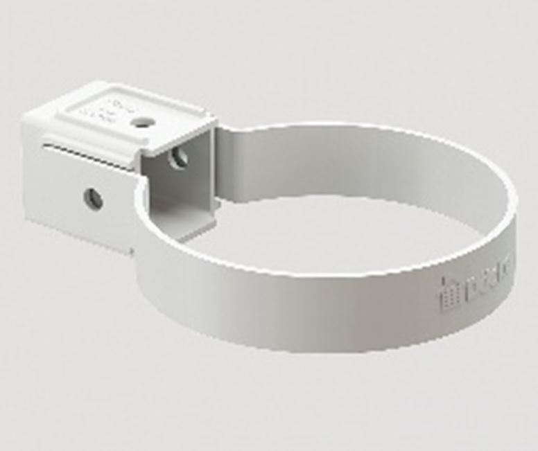 LUX-Хоолойн хомут /цагаан/ -80мм-Docke