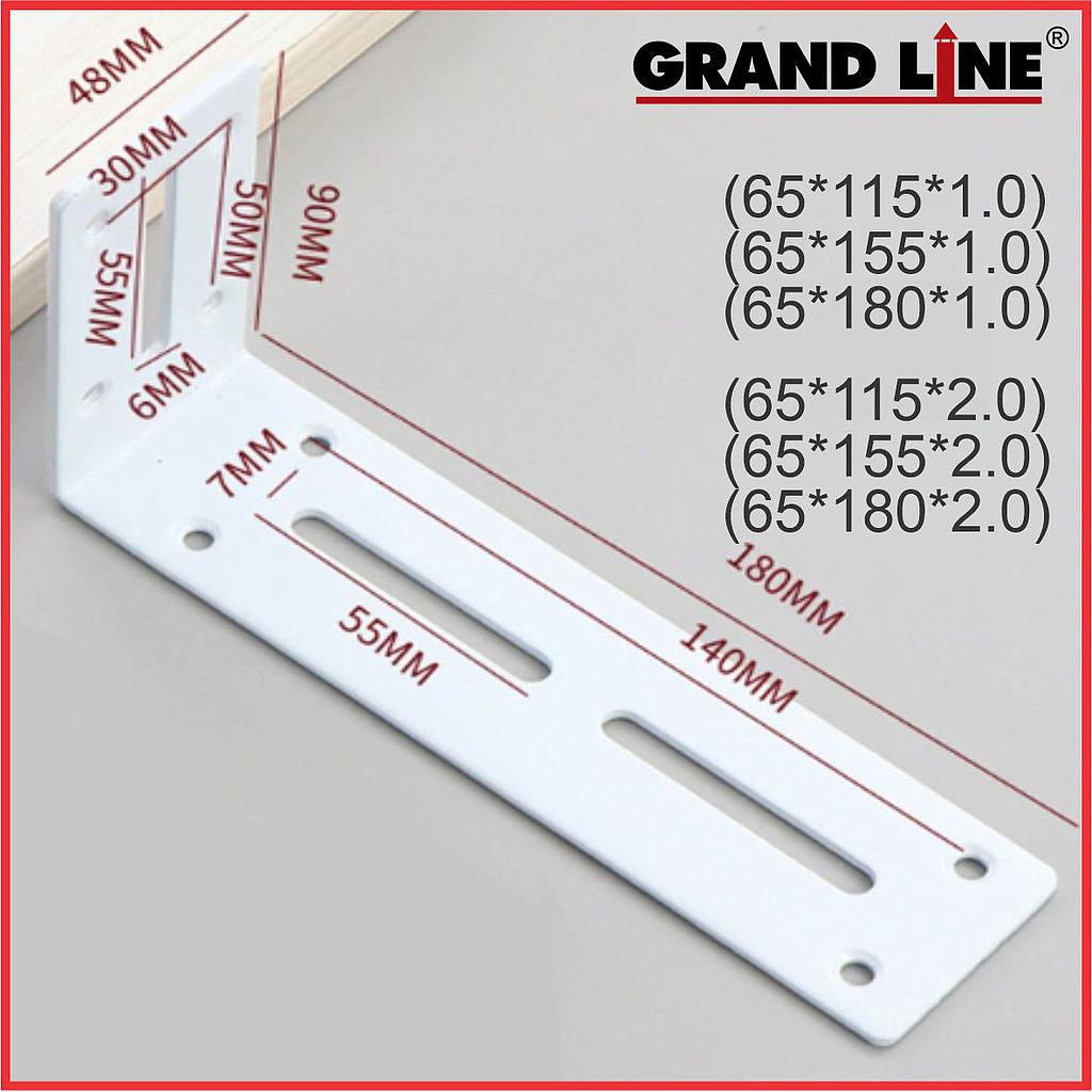 FIX-X00-ZX Г хэлбэрийн хөнгөн кронштейн (64*165*2.0)