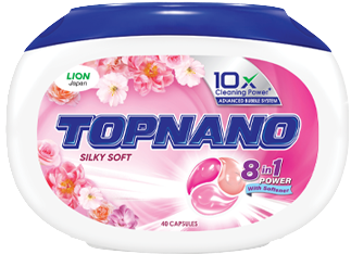 CAP-TOP-MA Угаалгын капсул (Silky soft-Зөөлрүүлэгч, үнэр оруулагчтай, 40ш)