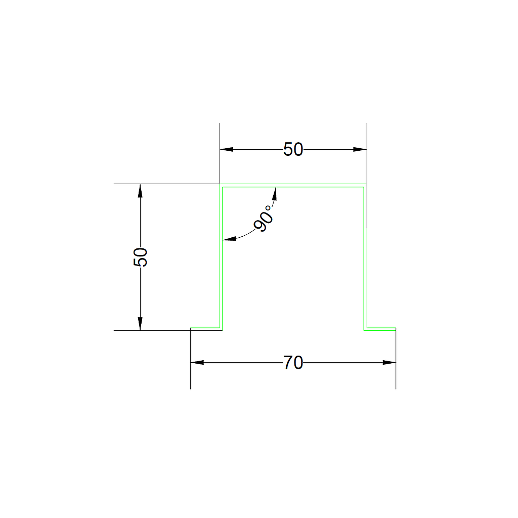 LSTK-X00-CN Малгай төмөр Z150г/м² (50х50х0.8мм)
