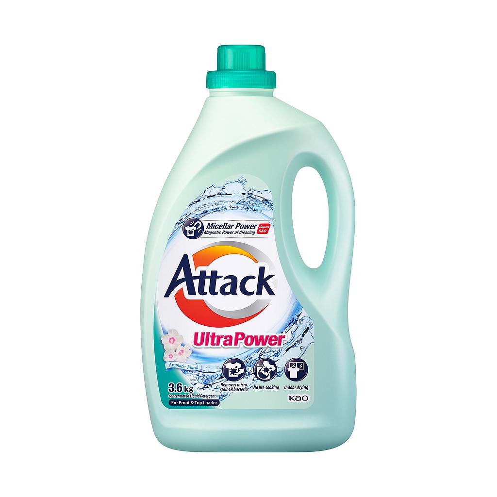 LIQ‑ATTACK‑MA Угаалгын шингэн (Ultra Power - Толбо арилгагчтай 3600гр)
